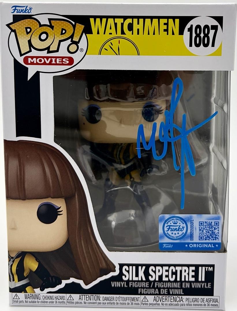 Malin Akerman signed Silk Spectre II signed Funko #1887 (Watchman) - Beckett COA